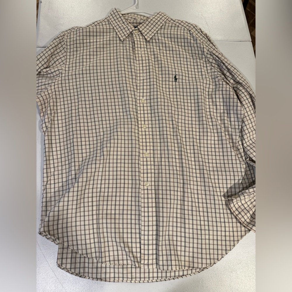 Ralph Lauren’s button up shirt